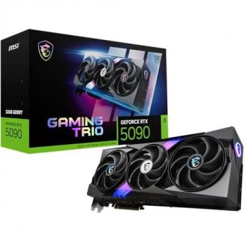 Tarjeta Gráfica MSI GeForce RTX 5090 GAMING TRIO OC 32GB GDDR7 DLSS4 PCIe Gen 5 RGB