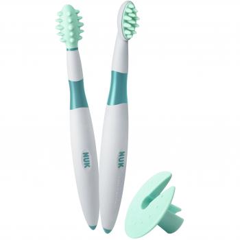 NUK 10256205 Conjunto de Aprendizaje Dental, 2 Piezas