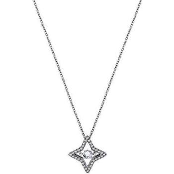 Swarovski Sparkling Dance Star Pendant, Small, White, Rhodium plating