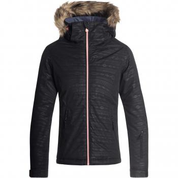 Roxy Jet Ski Embossed Chaqueta, Niñas,
