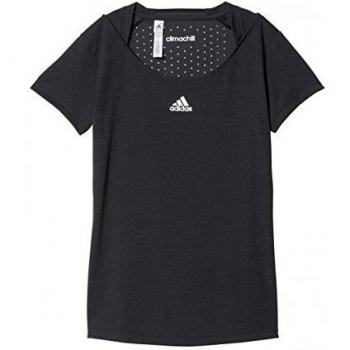 adidas Unctl Clmch Tee - Camiseta para mujer, color turquesa / plata , talla XS
