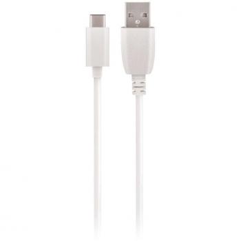 Cable USB Tipo C 3 Metros Maxlife 2A Blanco