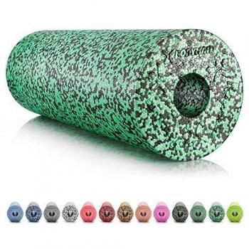 BODYMATE Rodillo Standard para Tejido fascial | Dureza Media | Longitud 45 cm diámetro 15 cm | con Libro electrónico Gratuito | Rodillo miofascial Profesional