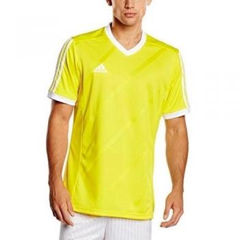 adidas Tabe 14 JSY - Camiseta para hombre, color amarillo / blanco, talla 128