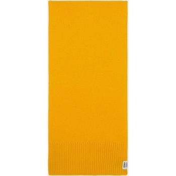 Bufanda de lana reciclada Woolalf amarillo ECOALF