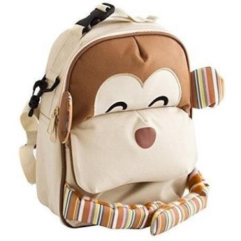 Quid Go Peques - Bolsa isotérmica, diseño mono, 21 x 28 cm