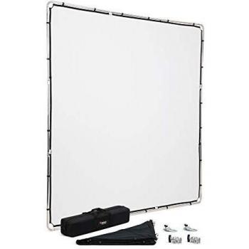 Pro Scrim All-In-One Kit 2x2 Large Complete Professional Gobo, Flag, and Diffusion Panel System