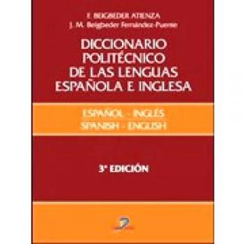 Diccionario politécnico de las lenguas española e inglesa: Inglés-español