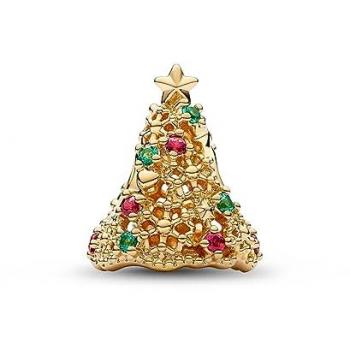 Charm Árbol de Navidad PANDORA 769226C01 Plata 925ML con Gemas de Colores