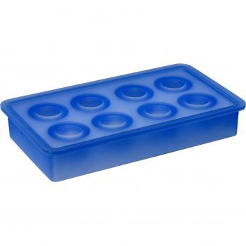 Lurch 10436 - Cubitera con moldes con forma de esfera, color Azul, 3.3mm