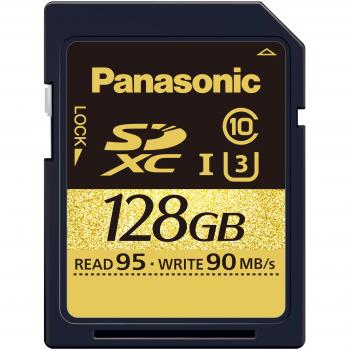 Panasonic Gold 128 GB SDXC Speicherkarte
