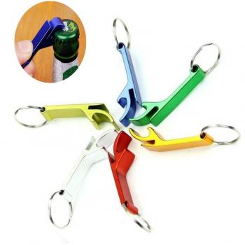 JUNGEN 5X Colgante Creativo de Botella abridor Llavero, Llavero Simple y práctico