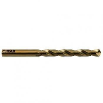 Izar 27783 Broca Mango Cilíndrico Materiales Duros, Serie Corta, HSSE 5%Co, Ambar, 1016, DIN 338 N, 14.00 mm Diámetro Corte