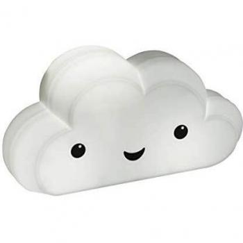 Paladone Kawaii Nube Novedad Luz & Lámpara Proyectos Un arco iris en paredes y techo | se puede personalizar con calcomanía Decoración | Luz de noche perfecta para niños, 3.75 W, Multicolor