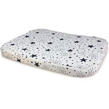 Colchoneta Estrellas Negras - 105x70x9cm