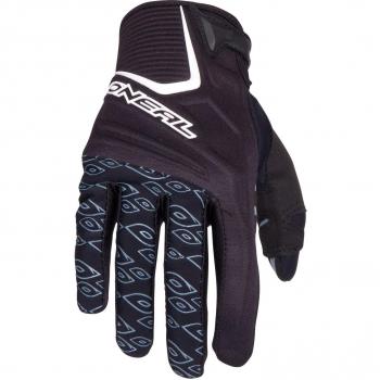 O'Neal Neoprene Guantes De Bicicleta, Negro, XL