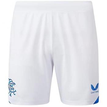 Castore 2023-2024 Rangers Home Shorts (White) - White - Male - Size: Medium Adults