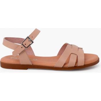 Sandalias abiertas de piel con hebilla para niña - Pisamonas
