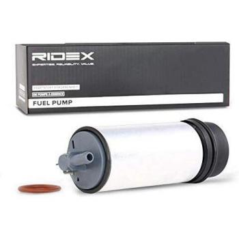 Bomba de combustible eléctrica RIDEX 458F0011 para VW, AUDI, SKODA - Compatible con Golf IV, Passat y Polo - Presión de 3 Bar