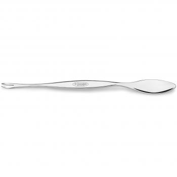 3 Claveles Cuchara de Marisco 23 Cm, Plata