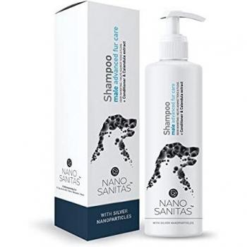 PLiN Nanotechnology Silver Line Advanced Fur Care Shampoo with Extra Conditioner for Male Breeds