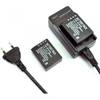 mondpalast@ 2X Reemplazo batería Li-ion type NP-W126 NPW126 1260mah x 2 + cargador para Fujifilm XE-2 X-T1 XT1 X-E1 X-M1 X-Pro1 HS30 HS30EXR HS33EXR