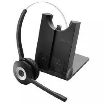 Jabra Pro 935 Auricular alámbrico Bluetooth monoaural con cancelación de ruido y batería de larga duración - Para Softphones y dispositivos móviles - Enchufe UE