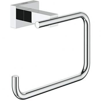 GROHE 40507001 Essentials cube Wall Mounted Roll Holder Silver