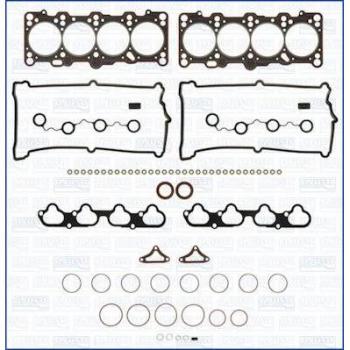 Juego de juntas de culata AJUSA 52145200, incluye todas las juntas necesarias para una correcta instalación del cabezal del cilindro, fabricado con materiales de alta calidad para asegurar un sellado óptimo y duradero, compatible con diversas