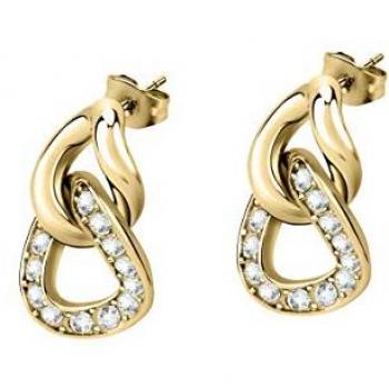Pendientes Gioielli de acero dorado Morellato Mod. Sats05