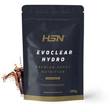 Proteína Hidrolizada Clear Whey HSN Evoclear Hydro Sabor Cola 500 g - Aislado de Suero, Muy Ligera y Refrescante, No-GMO, Vegetariana, Sin Gluten ni Soja