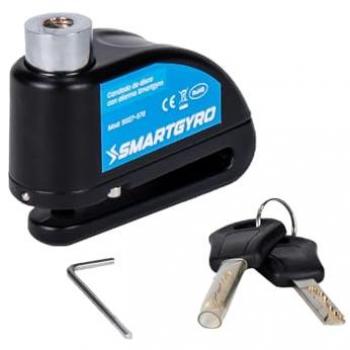 Cepo de Disco Antirrobo con Alarma 110 dB para Patinetes y Bicicletas - Incluye 2 Llaves, Resistente a Cortes y Agua