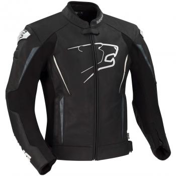 BERING Chaqueta moto STATOR Negro, Negro, S