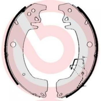 Kit de zapatas de freno BREMBO S 68 537 para frenos de tambor