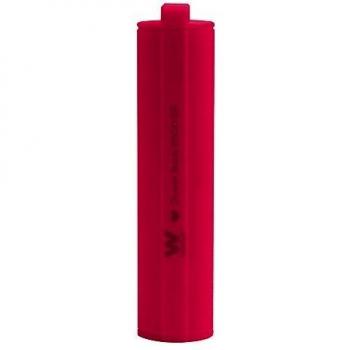 Woxter Power Bank 2600 SR - Alimentador portátil compatible con smartphones, tablets, reproductores MP3 y dispositivos USB, color rosa