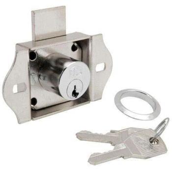 Cerradura Mueble Para Cajon 101/18 mm. Laton