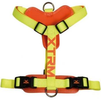 Arnés X-TRM Cronos Neon Flash Limón para Perros