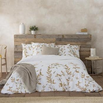 Funda Nórdica Mombasi 140x200 cm de Algodón 200 Hilos con Cierre de Botones para Cama de 80 cm