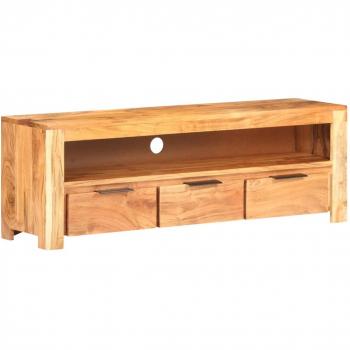 Solid Acacia Wood TV Cabinet and Stand 46.9x11.8x16.1
