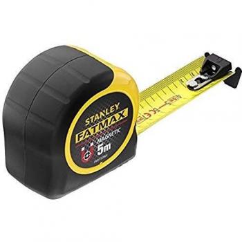 Stanley Cinta métrica FatMax Blade Armor con Gancho magnético, 5 m, FMHT0-33864