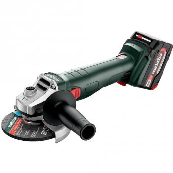 Metabo Amoladora Angular W 18 L 9-125 Quick 12,5 cm 1,6 kg con batería de 2X5.2Ah