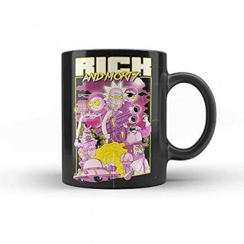 SD toys Taza Retro Poster Rick and Morty, 50 W, 5.3 tons, Cerámica, No Color