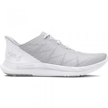 Zapatillas UA W Charged Speed Swift de Under Armour para mujer, zapatillas transpirables para correr, color blanco/blanco/blanco