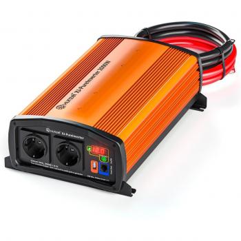 Inversor Xunzel XJ-2000W-12VDC-230VAC con cable.