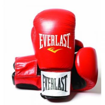 Everlast 1100 - Guantes, unisex, color rojo, talla 10 oz