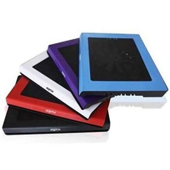 Approx APPNBC06W - Base refrigeradora para portátiles y Netbooks, Color Blanco