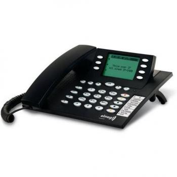 Funkwerk Elmeg IP-S400 - Teléfono VoIP, color negro y azul