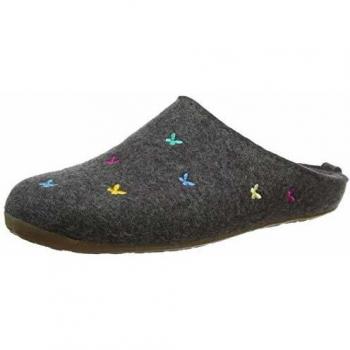 Haflinger Everest Farfalline Anthracite Slippers