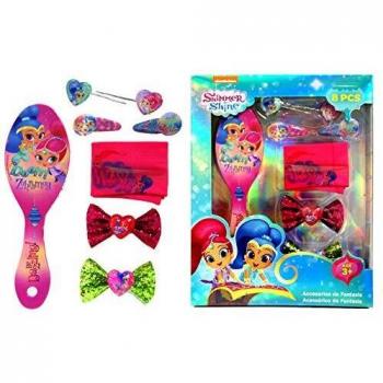 Shimmer & Shine Shimmer&Shine Set Accesorios Pelo, Multicolor