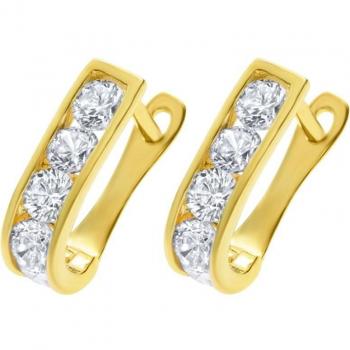 Pendientes MY00001 de Oro 9k para Mujer, Acabado Brillo